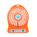 1 pcs Portable Mini USB Fan Small Desk Pocket Handheld Air Rechargeable 18650 Battery Cooler 3-Gear Fan for Home office Muticolor - মিনি ফ্যান.
