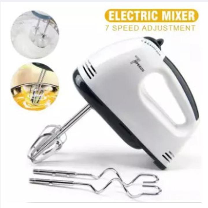 Electric Hand Mixer 7 Speeds Cake Food Multi Mixing Egg Blender Beater Dough