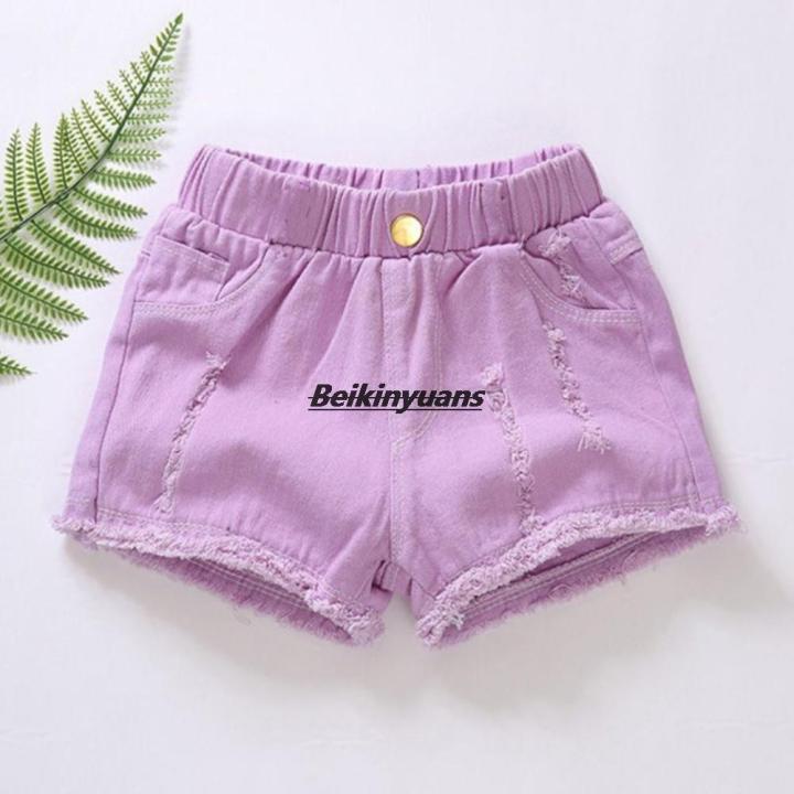 Girls%20shorts%20summer%20children's%20wear%20hot%20pants%20hole%20fashion%20denim%20shorts%20toddler%20girl%20cal%C3%A7a%20infantil%20short%20bebe%20menina%20-%20Image%205