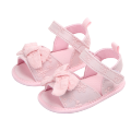 Cute Bows Baby Shoes Summer Flower Kids Newborn Baby Girl Sandals Non Slip Soft Sole Infant Toddler Crib Flat Shoes. 