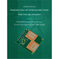 LD6002 FMCW Radar Module ,60G Millimeter Wave Body Sign Monitoring Sensor for Respiratory and Heart Rate Detection Easy Install Easy to Use. 