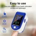 Pulse Oximeter Finger Blood Oxygen Sensor Saturation Monitor + Digital Forehead Thermometer Non-Contact Infrared Thermometer.