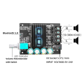 6X XY-C50L MINI Bluetooth 5.0 Wireless Audio Digital Amplifier Stereo Board 50Wx2 Bluetooth Amplificador 3.5MM USB.