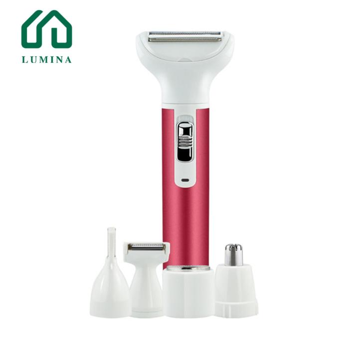 Lumina Hair Epilator Low Noise Eyebrow Shaper Leg Armpit Bikini Trimmer