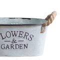 Planter Pot with Handle Hanging Planters Bonsai Pots for Countryside Outdoor Home Garden.