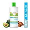 Mamaearth Nourishing Baby Hair Oil, with Almond & Avocado Oil - 200 ml.