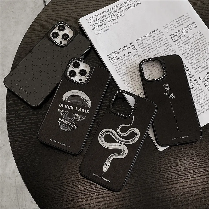 CASETiFY BLVCK paris iPhone13 Pro Maxケース BLVCK PARIS X CASETiFY クマ iPhone 13用ケース iPhoneアクセサリー