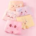 5Pcs/lot Baby Girls Cartoon Underpants Kids Underwear Cotton Panties Toddler Children Underwear 2-10years. 