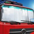 Graceful Foldable Jumbo Extra Large Sun Shade Truck Van Car Windshield Visor Block Cover. 