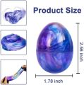 Galaxy Fluffy Slime, 5pcs/set Colorful Soft Egg Slime Putty Magic DIY Clay Stress Relief Toy NO Toxic for kids Fidget Toy. 