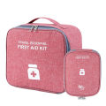 Portable Protection First Aid Kit Bag Large Capacity Medicine Bag With Small Pills Bag Family Medical Organizer Medicine Storage for Home School Outdoor. 