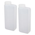 Oil Mixing Bottle Container, Professional 2 Stroke Oil Petrol Fuel Mix Bottle 600ML 2PCS for Chainsaw.
