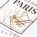 200pcs/bag 20 25 30 40 50 60 70 mm "T" Shape Flat Head Pins Gold/Copper/Rhodium Headpins For Jewelry Making Findings DIY Supplies. 