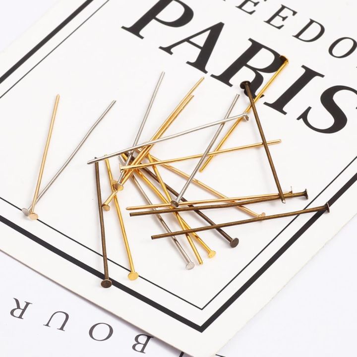 200pcs/bag%2020%2025%2030%2040%2050%2060%2070%20mm%20"T"%20Shape%20Flat%20Head%20Pins%20Gold/Copper/Rhodium%20Headpins%20For%20Jewelry%20Making%20Findings%20DIY%20Supplies%20-%20Image%209
