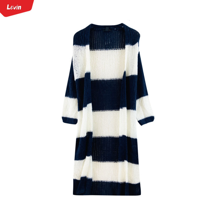 Women's%20Long%20Waffle%20Knit%20Open%20Winter%20Cardigan%20From%20Levin%20-%20Image%209
