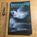 the old man and the sea book by Ernest Hemingway. 
