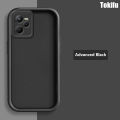 Tokifu For Realme C35 New Angel Eye Staircase Silicone Protective Case Solid Color Series All Inclusive Anti Drop Soft Case.