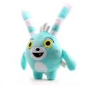 Anime Abby Hatcher Bozzly Bunny Plush Figure Toy Cute Blue Rabbit Stuffed Doll For Kid Birthday Gift.