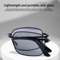 Color Changing Glasses Metal Polarized Sunglasses Anti Radiation Glasses Anti Blue Light Eyewear Outdoor Driving Glasses Parts. 