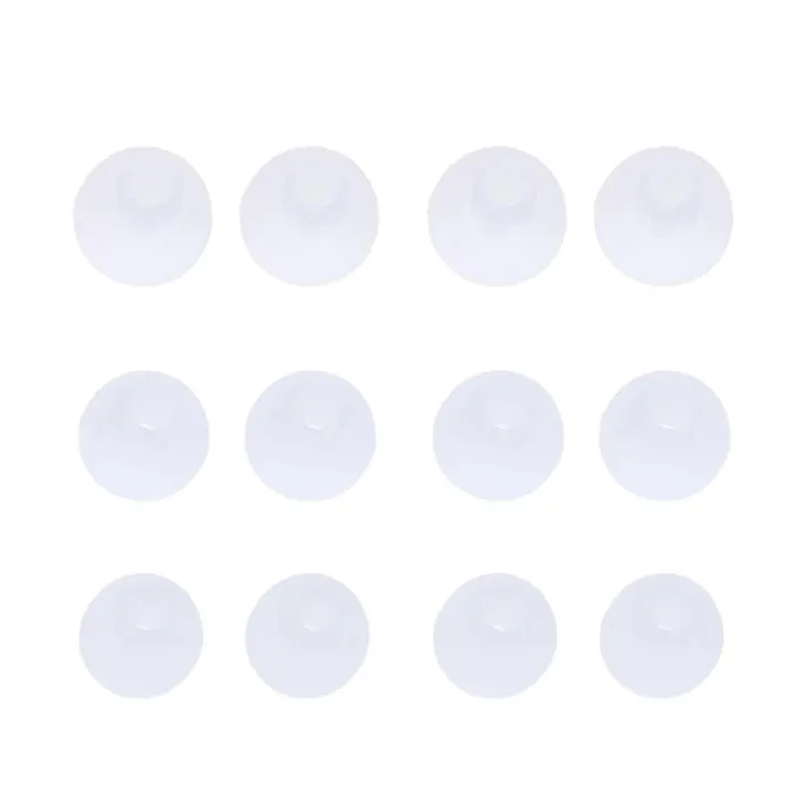 6%20Pairs%202*(S/M/L)%20White/black%20Soft%20Clear%20Silicone%20Replacement%20Eartips%20Earbuds%20Cushions%20Ear%20Pads%20Covers%20For%20Earphone%20Headphone%20-%20Image%205