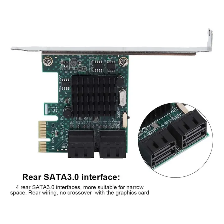 PCIE%20to%20SATA%20Expansion%20Controller%20Expansion%20Card%20with%204%20Ports%206G%20SATA%20Expansion%20Card%20for%20PCI%20Expansion%20Cards%20-%20Image%203