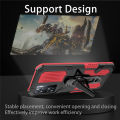 lthmy for Samsung Galaxy A11 M11 Case Car Magnetic Holder Stand Armor Shockproof Belt Clip Phone Cover. 