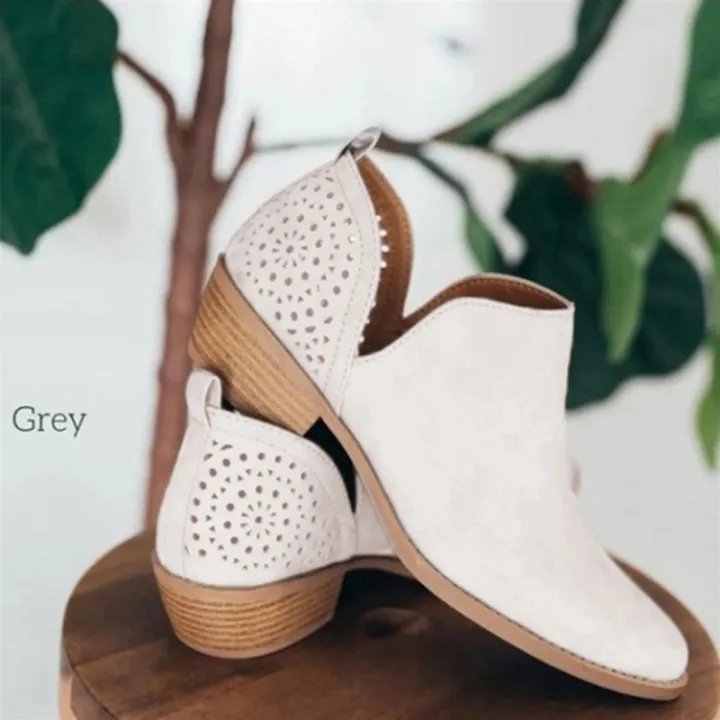 Fashion%20Square%20Middle%20Heel%20Pointed%20Toe%20Ankle%20Boots%20Casual%20Chunky%20Low%20Heel%20Women%20Short%20Boots%20-%20Image%202