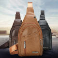 Men's Crossbody Bags Men's Chest Bag Designer Messenger Bag Leather Shoulder Bag ZH. 