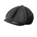 New Men's Newsboy Cap Peaky Blinders Hat With Blades Women Men Berets Hat Woolen Octagonal Caps NZ297.