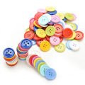Generic DIY random color Set of 100 sewing buttons Craft for kids DIY toys, Plastic, Random Color, 20mm. 