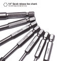 Harden Glass & Tiles Drill Bit ( 3mm / 4mm / 5mm / 6mm / 7mm / 8mm / 10mm / 12mm ) porcelain marble tile glass drilling Hex shank cross tip drill bit.