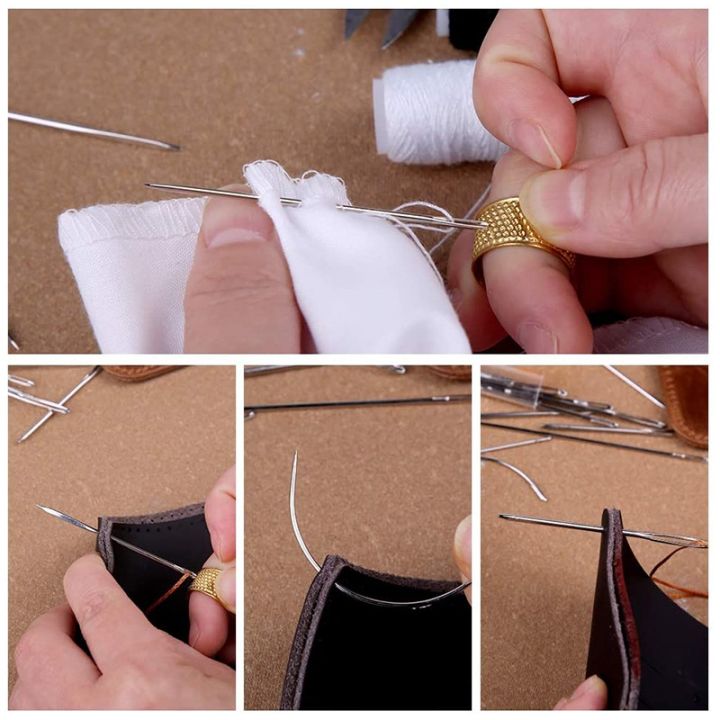 29%20Pieces%20Leather%20Sewing%20Kit,%20Leather%20Sewing%20Upholstery%20Repair%20Kit%20with%208%20Colors%20Sewing%20Thread,%20for%20Leather%20Sewing%20-%20Image%203