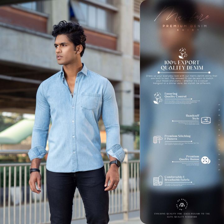 Manfare's%20Premium%20Denim%20Shirts%20for%20Men%20I%20MS-11%20-%20Image%205