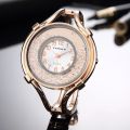 Women'S Watches Gold Diamond Quartz Bracelet Wrist Watch Big Dial Ladies Clock Stainless Steel Reloj Mujer Gift For Girlfriend.