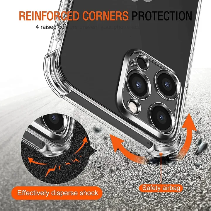 iPhone%2014%20Pro%20Max%20Flexible%20Clear%20Transparent%20Soft%20TPU%20Back%20Case%20Cover%20With%20Bumper%20-%20Image%204