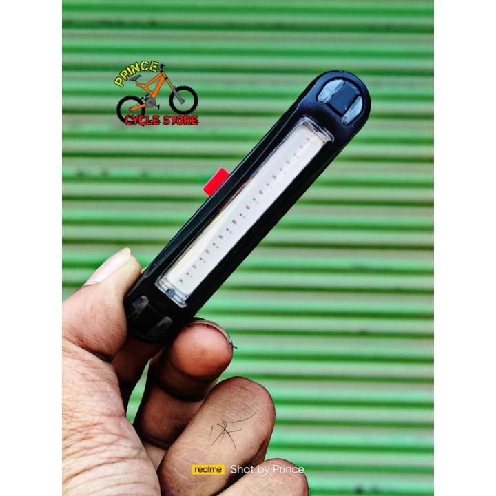 Turn Bicycle Tail Light / Light High Led Light Bike Rear Light Waterproof Rechargeable Cycling Safety Light Road Mountain Bike Equipment With 120Db Horn - Cycle Accessories