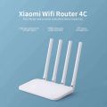 Mi WIFI Router 4C Easy Setup 64 RAM 2.4G 300Mbps 4 Antennas Wireless Routers Global Version. 