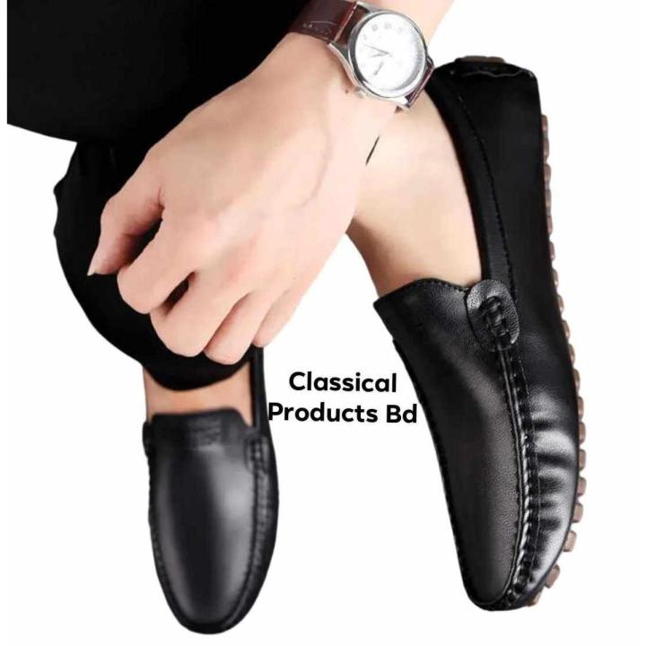 Loafer Styles' Rubber Sole Water Proof and Wind Proof Winter and Summer Shoe For Men