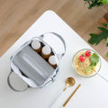Korean style thickened bundle mouth insulation bag defense portable lunch box bag student couple bento bag lunch bag.