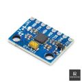 GY-521 MPU-6050 6DOF Module | 3-Axis Accelerometer & Gyroscope Sensor for Arduino, ESP32 & Robotics Projects. 