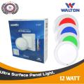 12W LED Panel Light Surface Walton LED Round Wall / Ceiling Panel Light Walton.. 