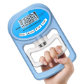 1 Pcs Hand Dynamometer Electronic Hand Dynamometer Grip Strength Trainer Hand Dynamometer Grip Meter Electronic Measurement 265 Lbs Hand Strength. 