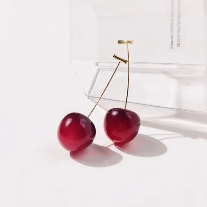 2023%20New%20Japan%20Korean%20Cherry%20Fruit%20Shaped%20Drop%20Earrings%20For%20Women%20Sweet%20Girls%20Cute%20Brincos%20Line%20Pendientes%20Jewelry%20Gifts%20-%20Image%205
