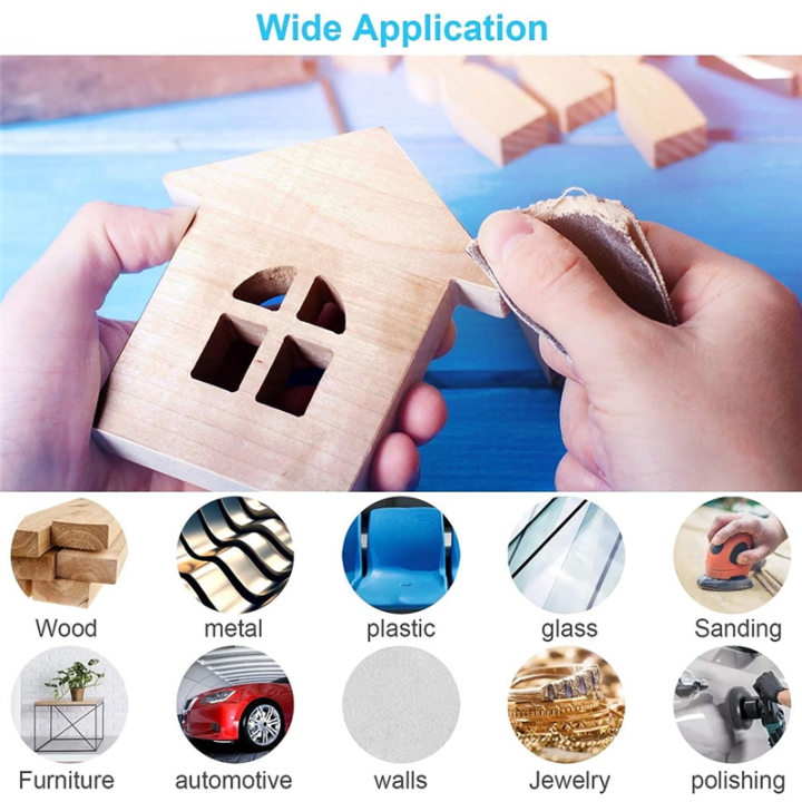 52%20PCS%20Sandpaper%20Set%20120-2000%20Grit%20Sanding%20Paper%20Water/Dry%20Abrasive%20Sand%20As%20Shown%20Silicon%20Carbide%20for%20Wood%20Metal%20Polishing%20Automotive%20-%20Image%208