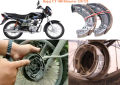Brake Shoe For Bajaj CT100/Discover135/125/Pulsar135/180. 