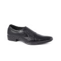 PU Casual Slip-ons Shoes For Men - Black.