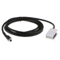 Car AUX Audio Cable Shielded Wire Female Jack Replacement for Volkswagen Skoda RCD210 RCD300 RCD310 RNS300 RNS310 MFD2. 