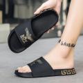 Slippers Men's Summer Outdoor Non-Slip Deodorant Home Household Sandals Men's Sports Soft Bottom Drooping Beach Sandals.