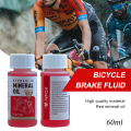 1/2/3 Pcs 60Ml Bicycle Brake Fluid Mineral Oil System Fluid Cycling Mountain Bikes for Shimano Bike Accessorie Oil Injector.