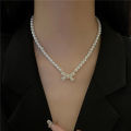 Coquette Aesthetic Pearl Necklace Korean Fashion Choker Planet Necklace Heart Pendant Y2k Accessories Cool Girl Hip Hop Jewelry.